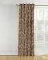 Beige color custom curtains available in different texture designs and colors 